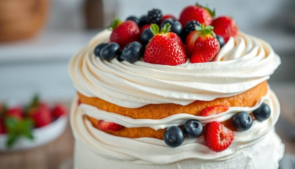 Chantilly cream frosting