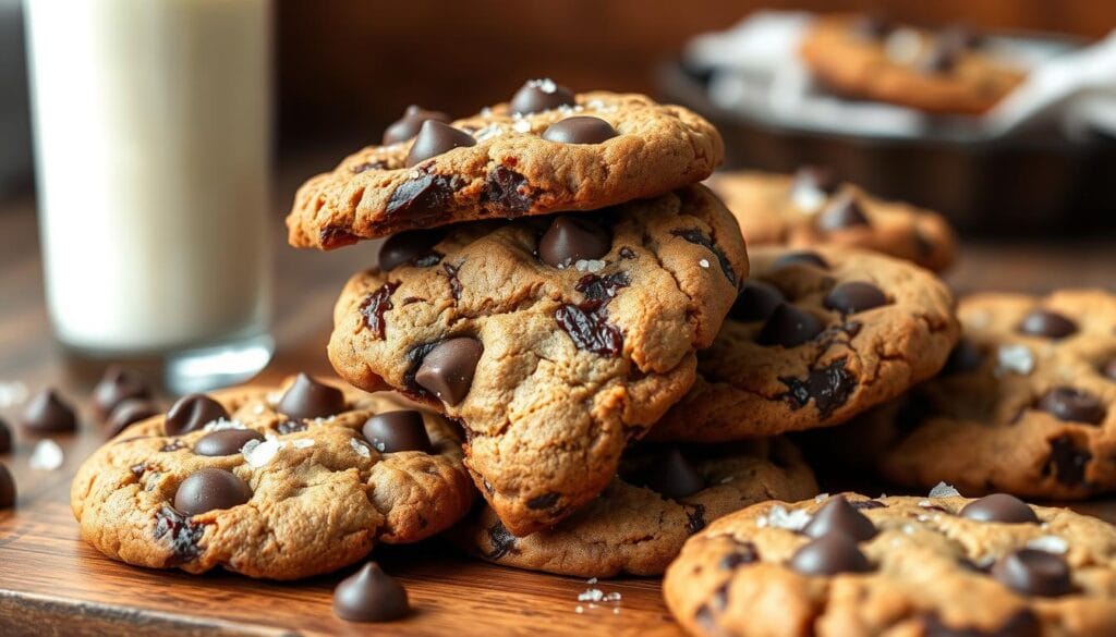 Double Chocolate Chip Cookies