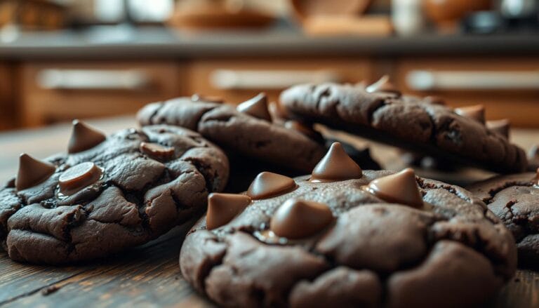 Double Chocolate Chip Cookies