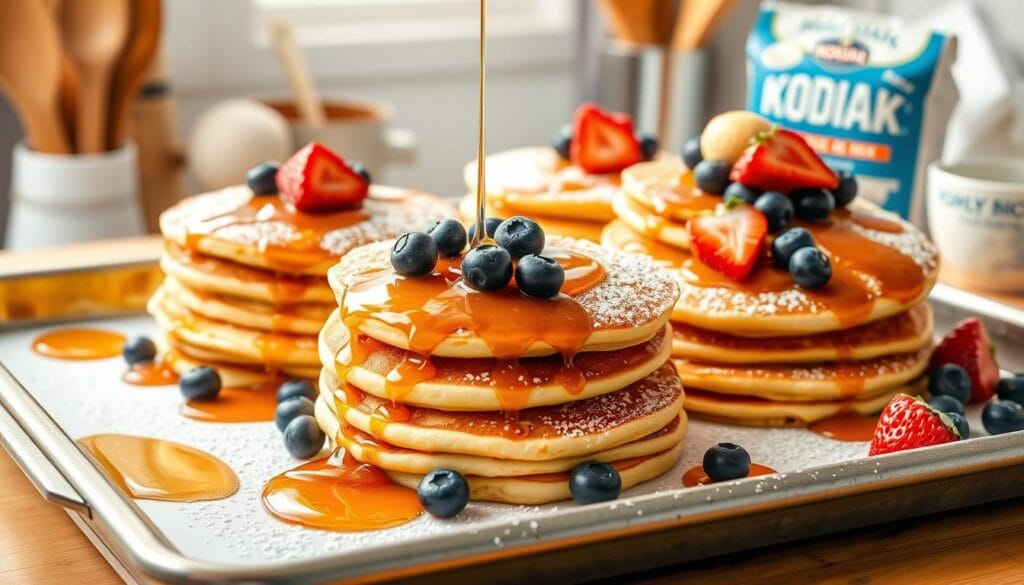 Fluffy Kodiak Pancakes