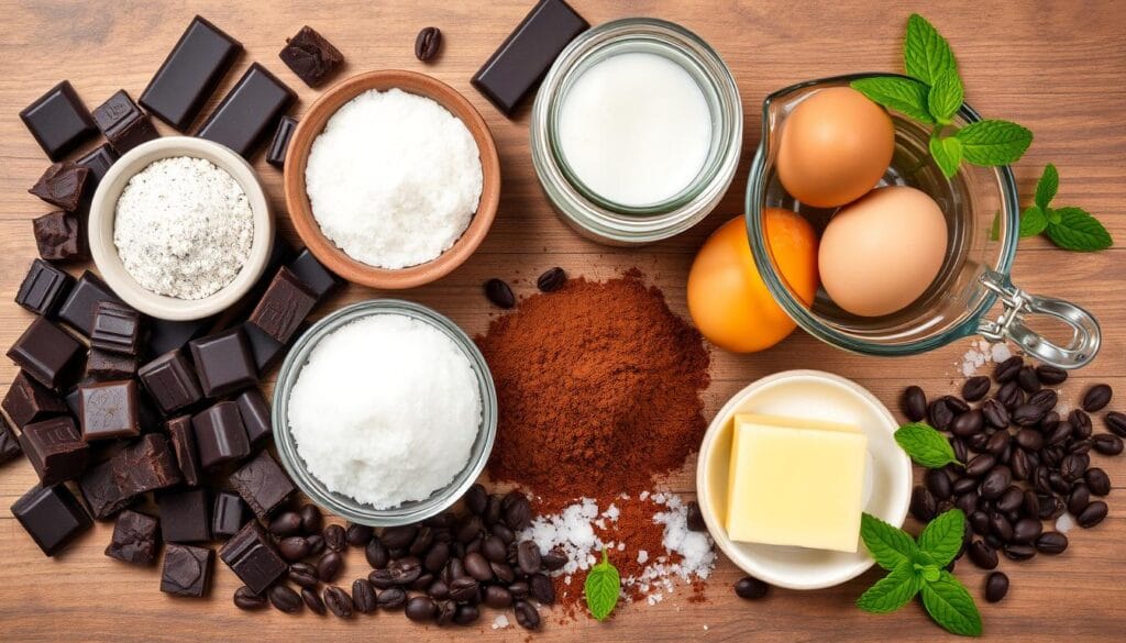 Ingredients for Chocolate Cake