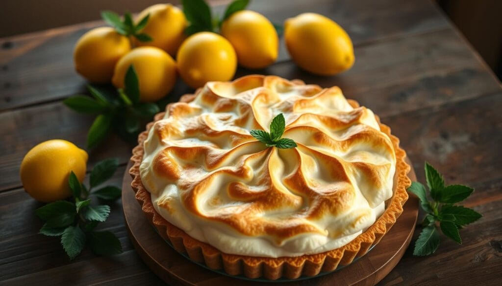 Lemon meringue pie