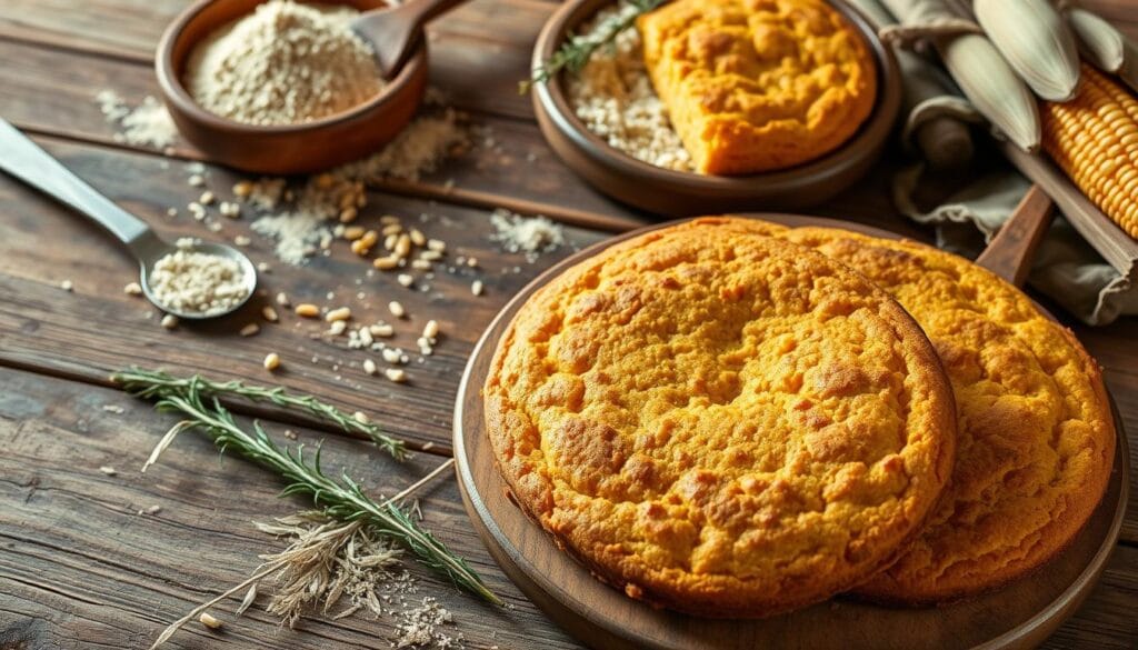 Native American cornbread