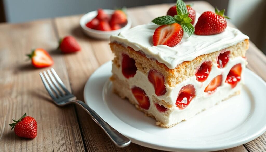 Strawberry Poke Cake