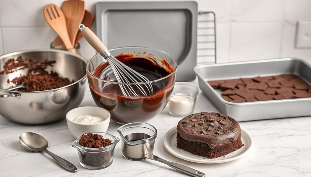 Triple Chocolate Cake Design Tools