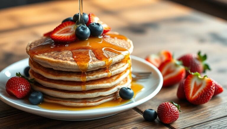 Whole Wheat Oatmeal Pancakes