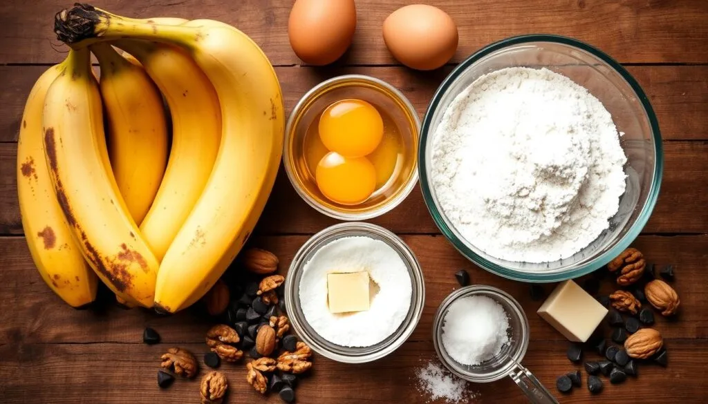 banana bread ingredients