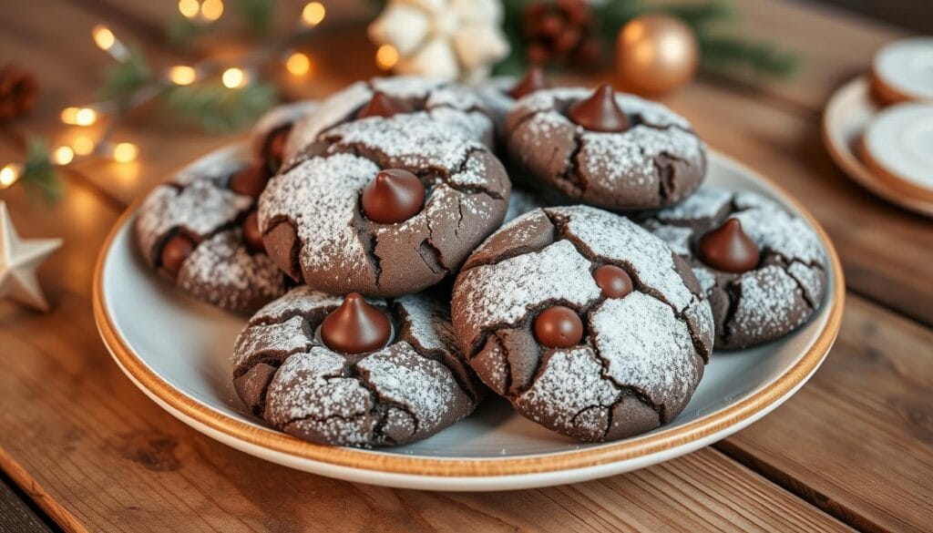 chocolate sugar cookies