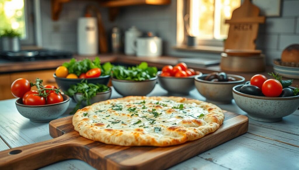 cottage cheese flatbread