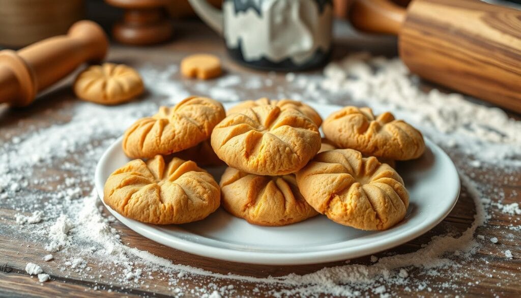 old-fashioned peanut butter cookies