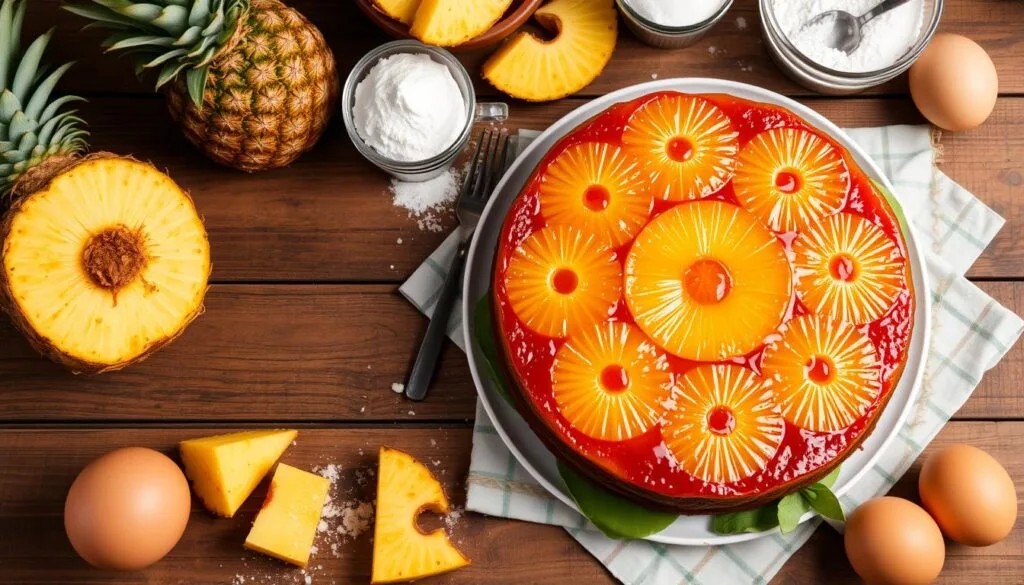 pineapple cake with cake mix