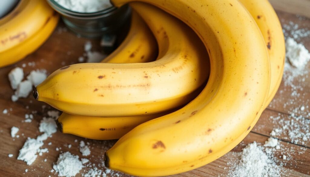 ripe bananas for banana bread