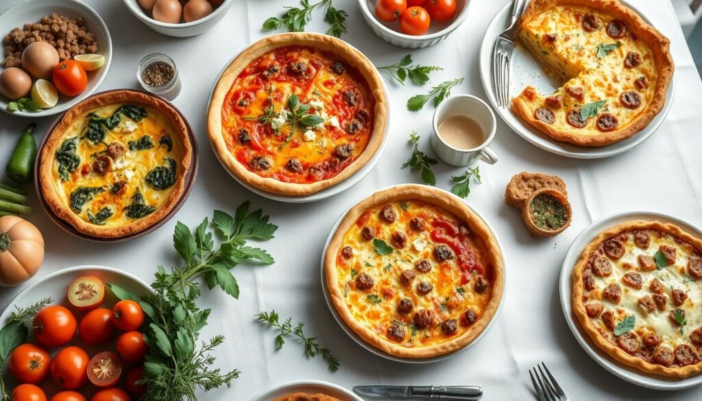 savory egg casseroles and quiches