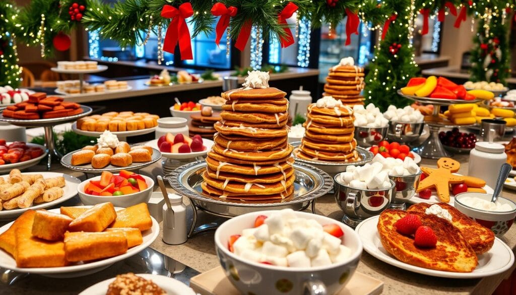 festive breakfast buffets