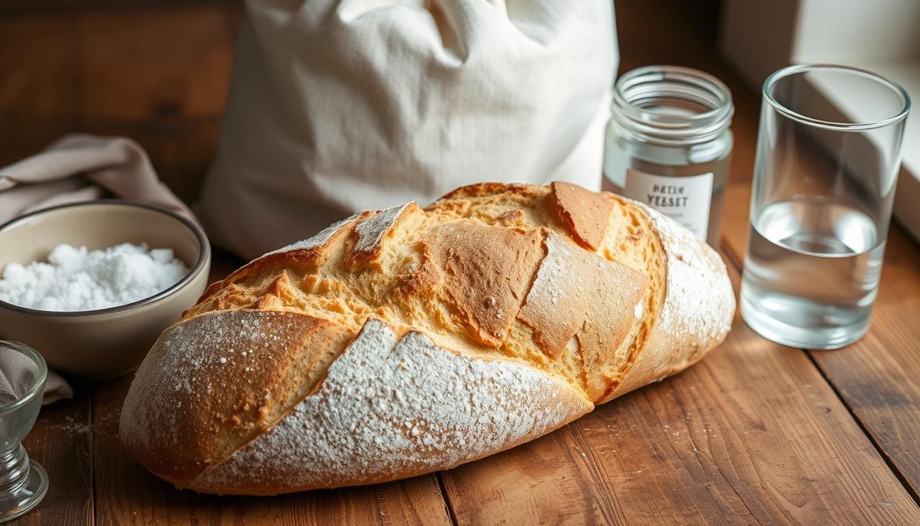 Artisan Bread Recipe (4 Ingredients)