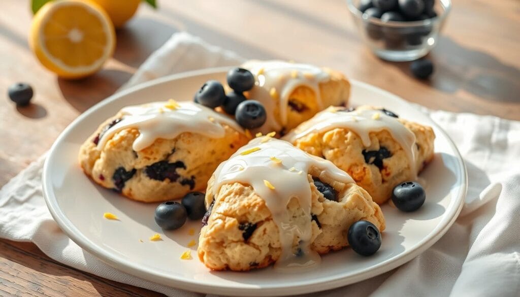 Blueberry Lemon Scones Variations