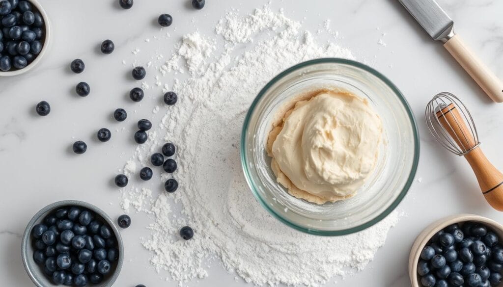 Blueberry Scone Mixing Techniques