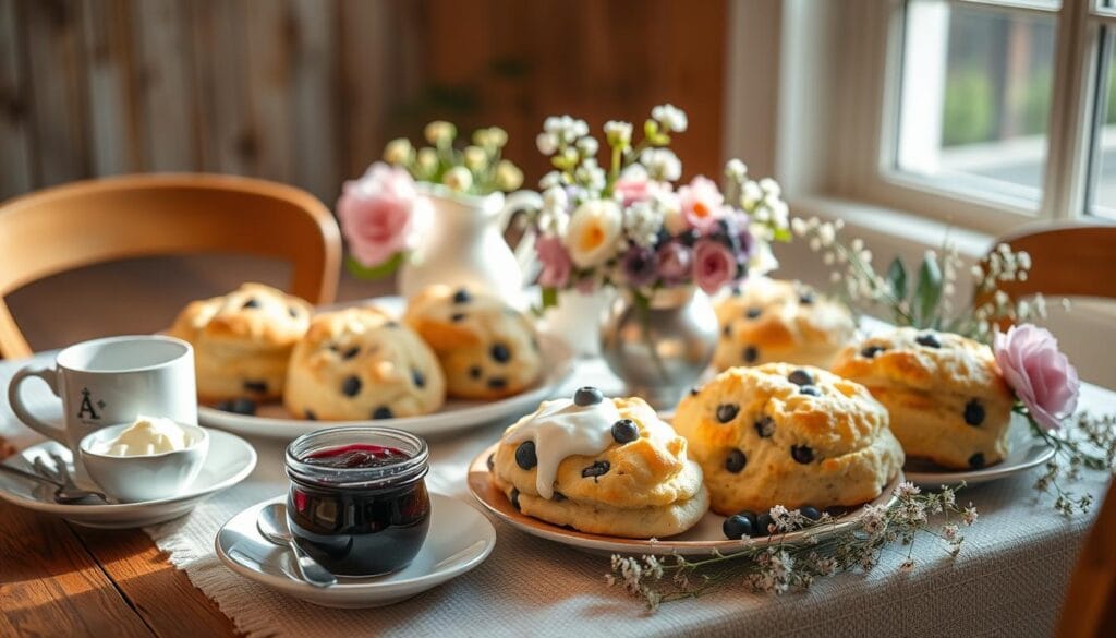 Blueberry Scones Serving Ideas