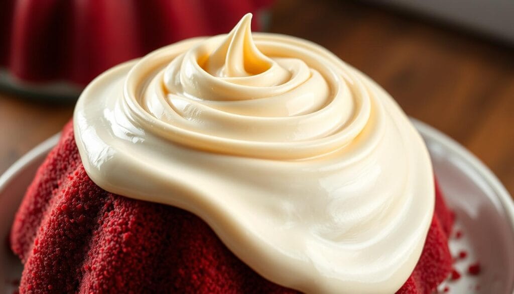 Cream Cheese Frosting for Red Velvet Bundt Cake