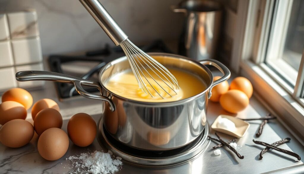 Custard Filling Preparation