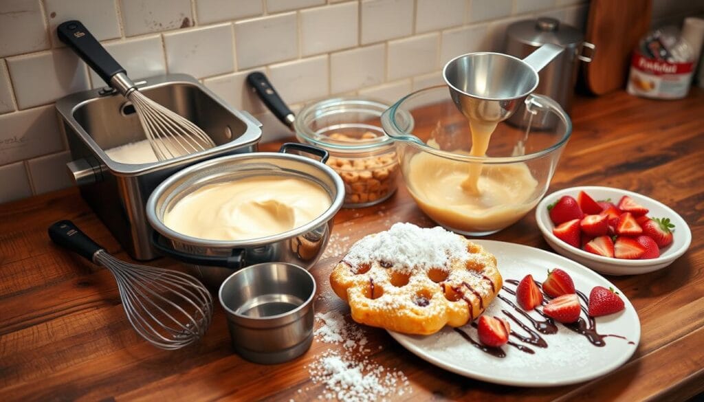 Funnel Cake Kitchen Tools and Equipment