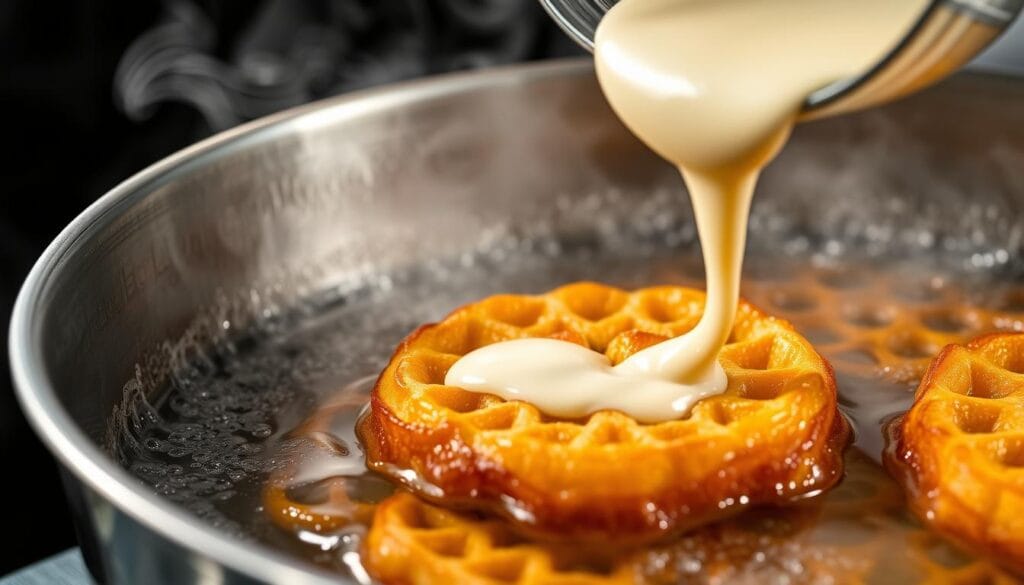 Funnel Cake Shaping Technique