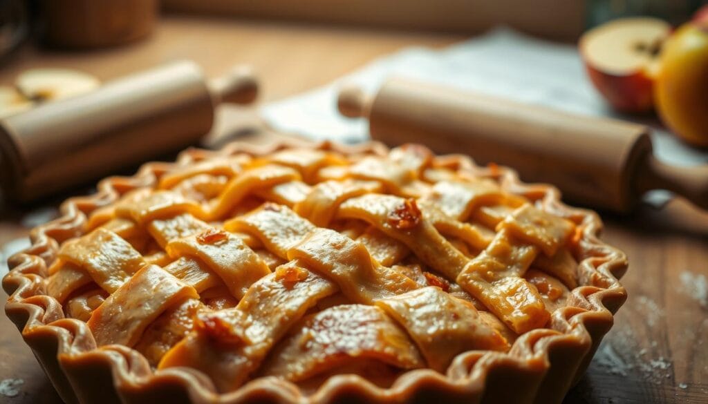 Golden-Brown Apple Pie Crust Techniques