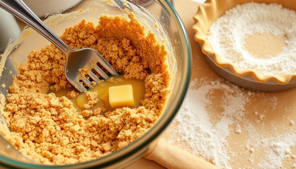 Graham Cracker Crust Preparation