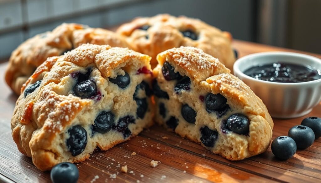 Homemade Blueberry Scones