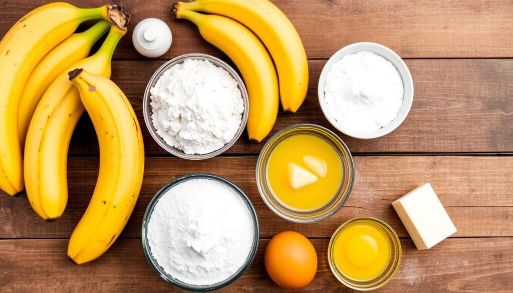 Ingredients for Banana Muffins