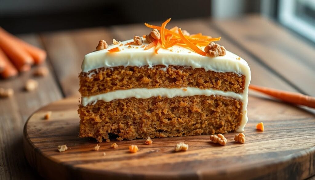 Moist Carrot Cake with Cream Cheese Frosting