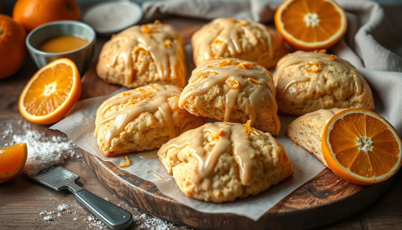 Orange scones