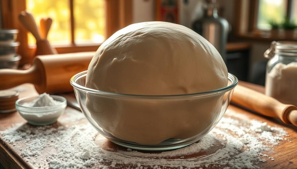 Tiger Bread Dough Preparation