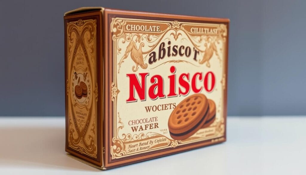 Vintage Nabisco Chocolate Wafers Packaging