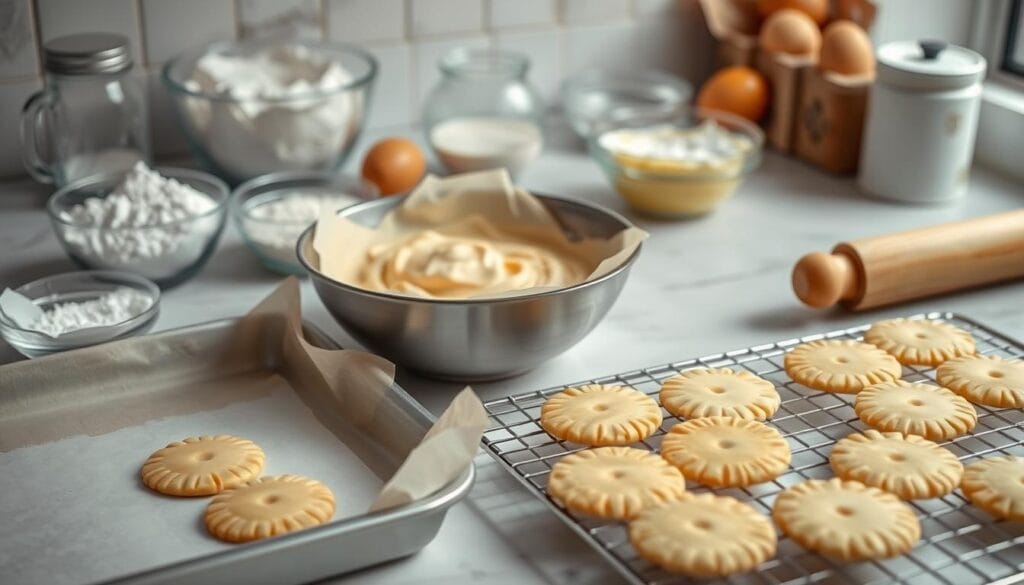 Wafer Cookie Preparation Steps