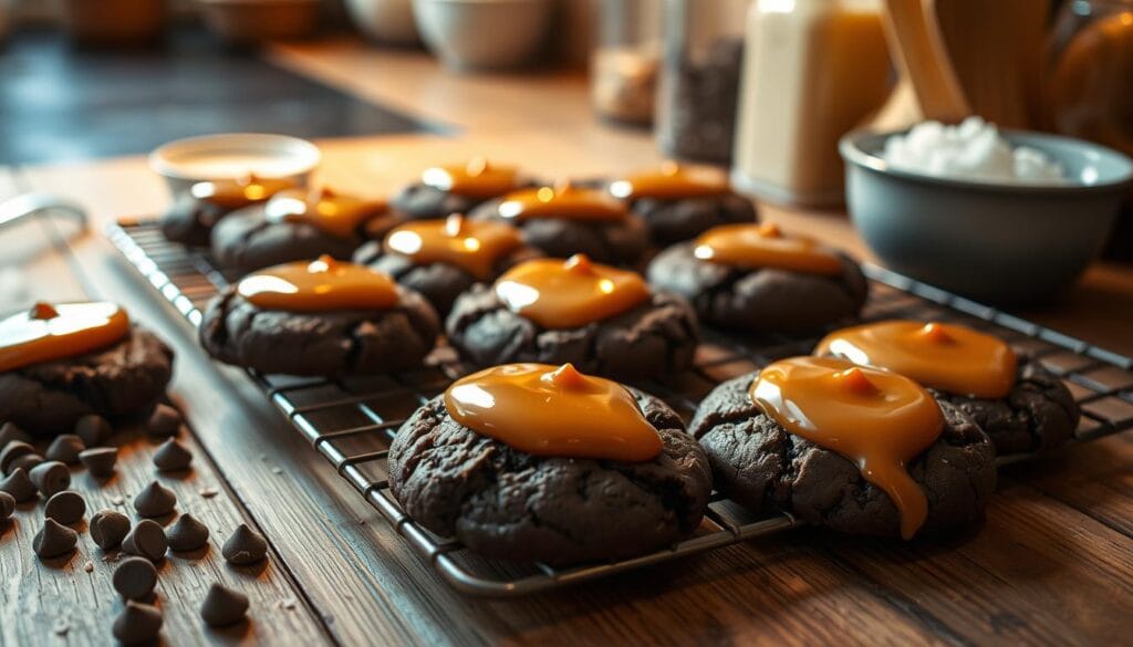 baking cookies