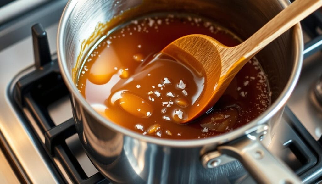 caramel filling preparation