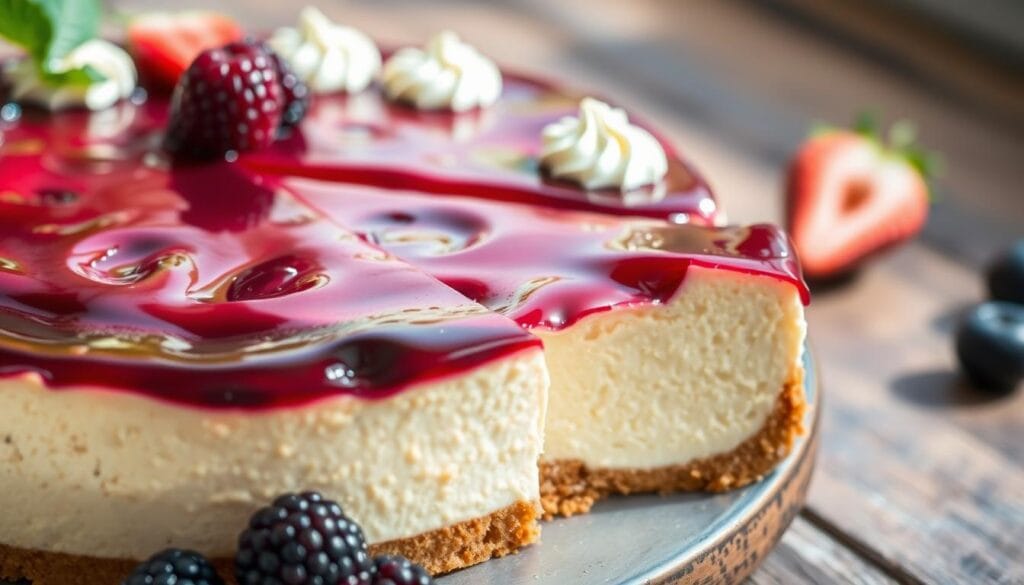 creamy cheesecake