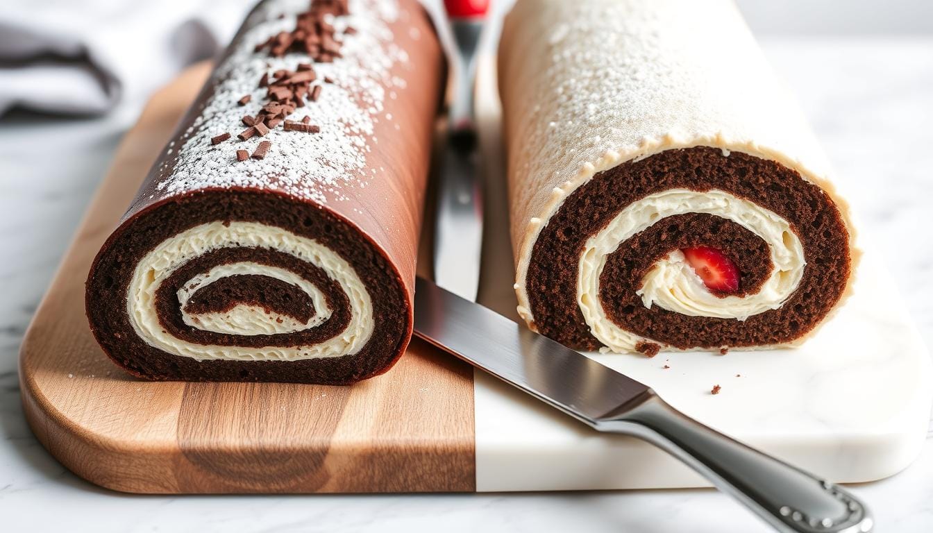 chocolate cake roll