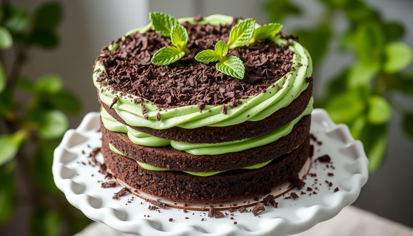 mint chocolate cake ideas