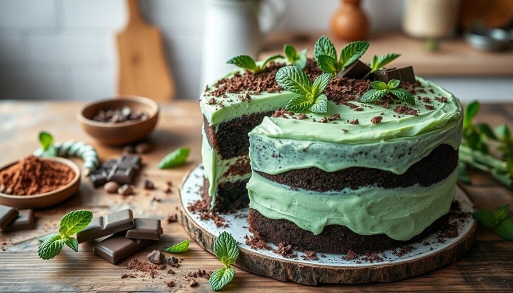 mint chocolate cake recipe