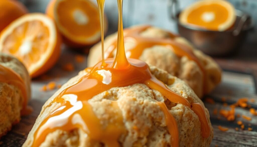 orange glaze