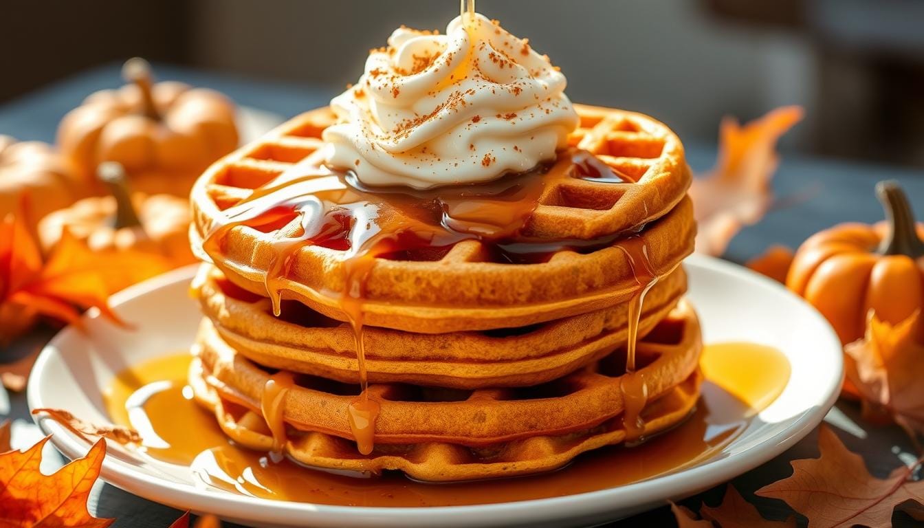 pumpkin waffles