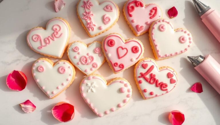 valentine sugar cookies