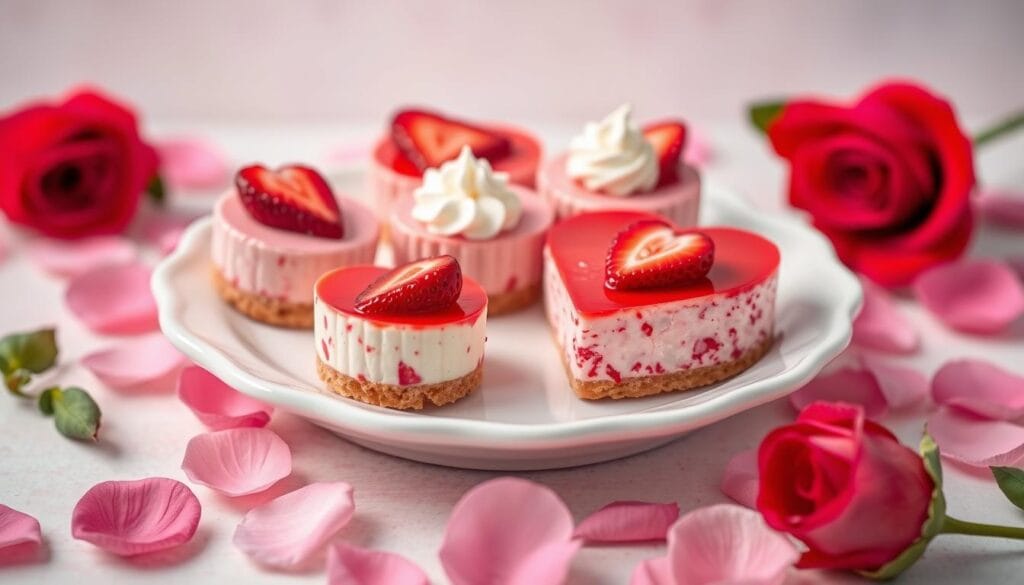 valentine’s day mini cheesecakes recipe