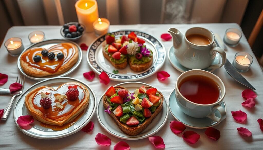 vegan valentine's day breakfast