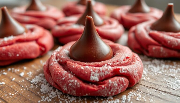 Red Velvet Kiss Cookies