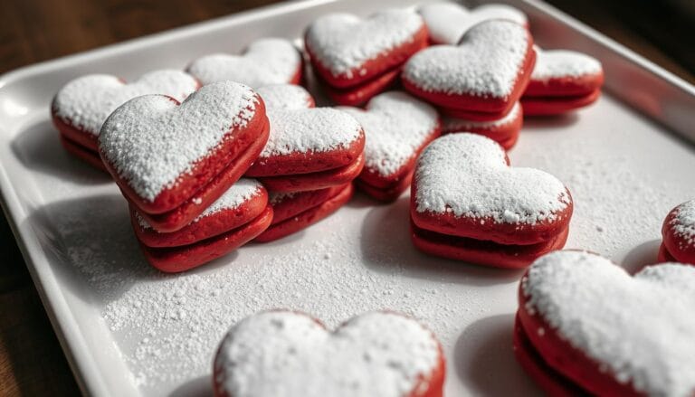 Valentine’s Red Velvet Whoopie Pies