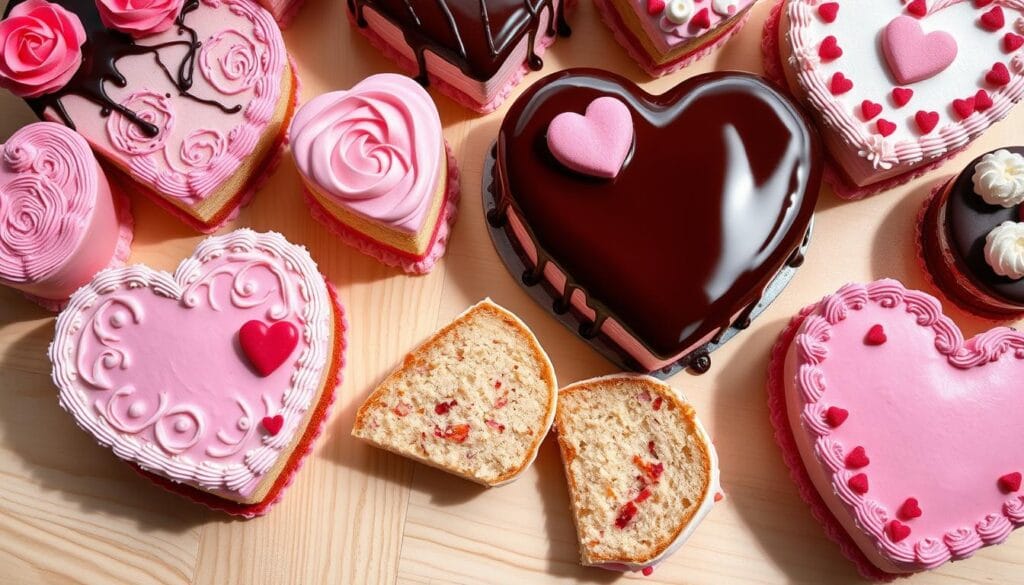 cake designs for valentine's day