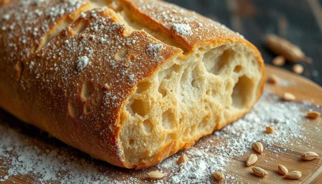 ciabatta bread crust